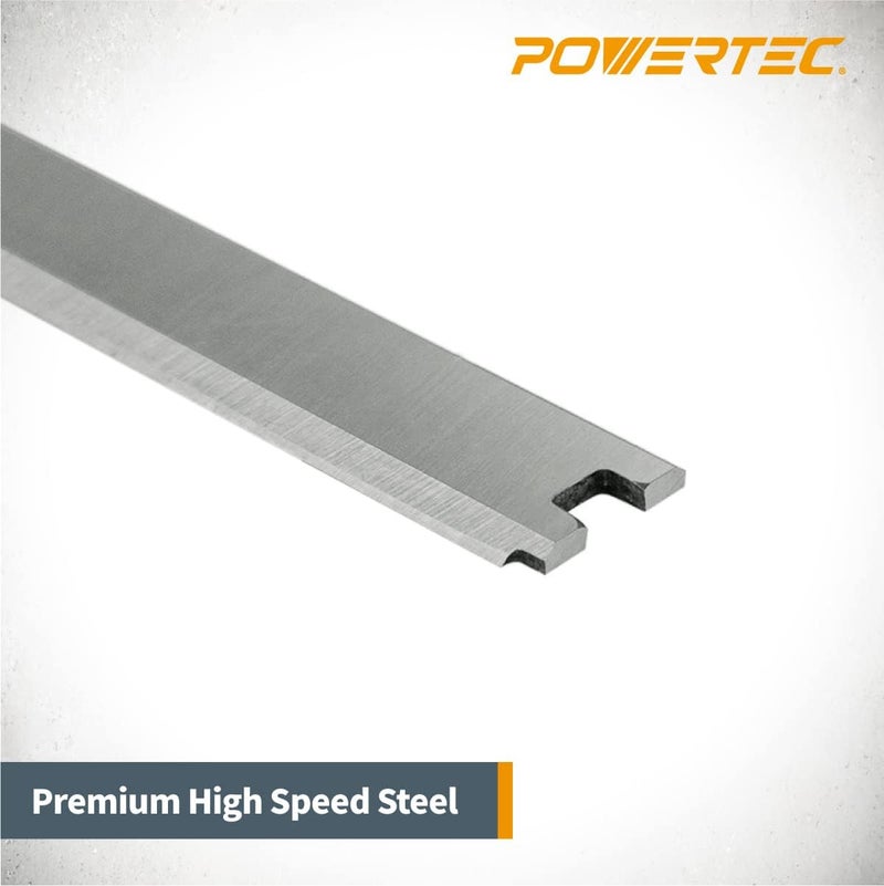 POWERTEC 13 Inch Planer Blades for RIDGID R4330, TP1300LS Planer, Replacement for AC20502 Planer Knives, Set of 6 (12828DDV) - Image 3